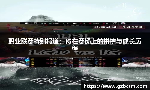 职业联赛特别报道：IG在赛场上的拼搏与成长历程